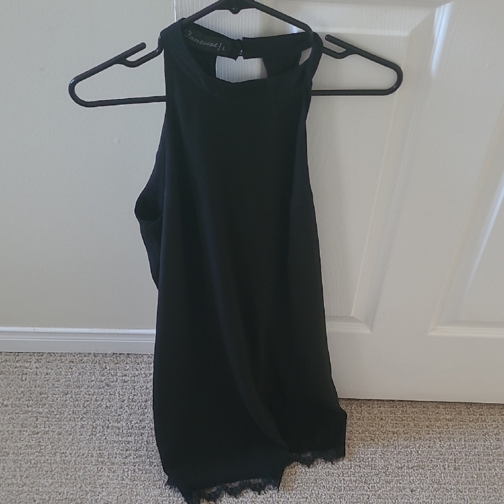 Elegant Black Mini Dress